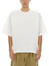 Studio Nicholson Jersey T-shirt In White