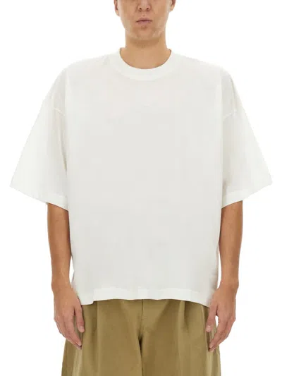 Studio Nicholson Jersey T-shirt In White
