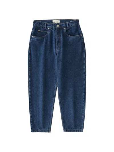 Studio Nicholson Jura Five-pocket Trousers In Blue