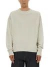 Studio Nicholson White Paper Sweater Sweaters In Neutral