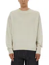 Studio Nicholson White Paper Sweater Sweaters In Neutral