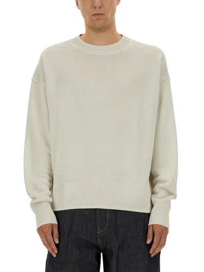 Studio Nicholson "kami" Shirt In Neutral