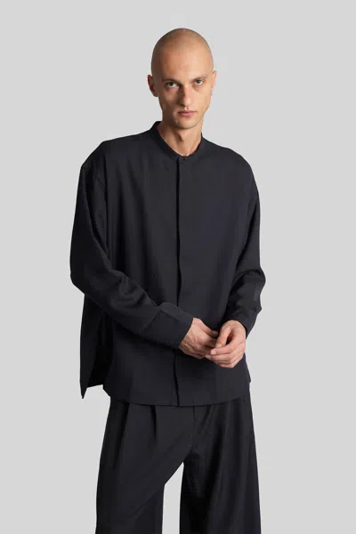 Studio Nicholson Karst Snm-1426 Shirt In Black