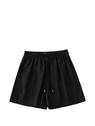 Studio Nicholson Karya Elasticated Shorts In Black