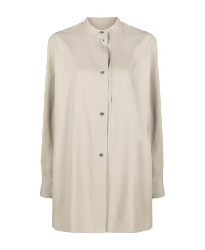 Studio Nicholson Kavali Long-sleeve Shirt In Nude