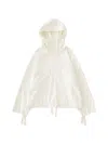 Studio Nicholson Kirby Drawstring Hooded Jacket In Neutral