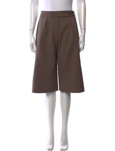 Pre-owned Studio Nicholson Knee-length Shorts In Brown
