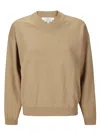 Studio Nicholson Tan Fiore Sweater In Neutral
