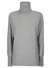 Studio Nicholson Cotton Turtleneck Sweater In Gray