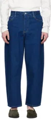 Studio Nicholson Land Jeans In Blue