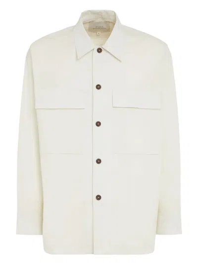 STUDIO NICHOLSON LANDI UTILITY-POCKET SHIRT