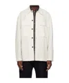 Studio Nicholson Lapel Casual Jacket In White