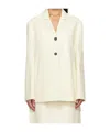 Studio Nicholson Off-white Weston Blazer In Neutral
