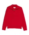 Studio Nicholson Spread-collar Wool Jumper In Red