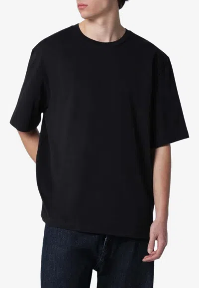 Studio Nicholson Lay Boxy T-shirt In Black