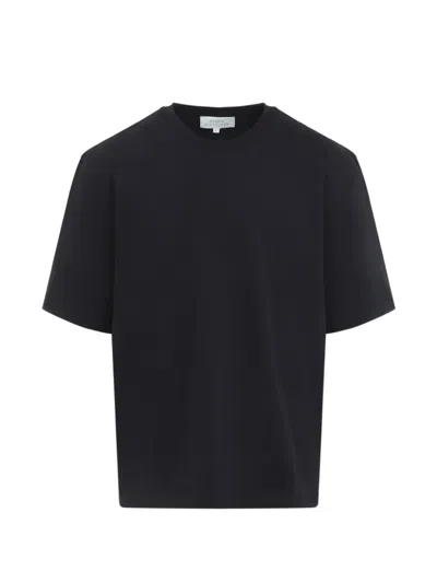 Studio Nicholson Short Sleeved Crewneck T-shirt In Black