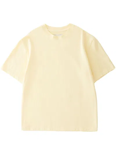 Studio Nicholson Lay T-shirt In Yellow