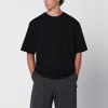 Studio Nicholson Lay Logo Detailed Crewneck T-shirt In Black