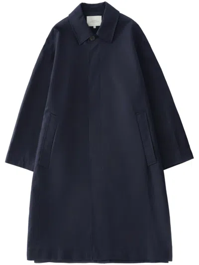 Studio Nicholson Ledro Coat In Blue