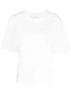Studio Nicholson Lee Short-sleeve Cotton T-shirt In Weiss