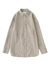 Studio Nicholson Leto Shirt In Neutrals