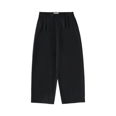 Pre-owned Studio Nicholson Line Double Pleat Volume Pant 'black' | Men's Size L