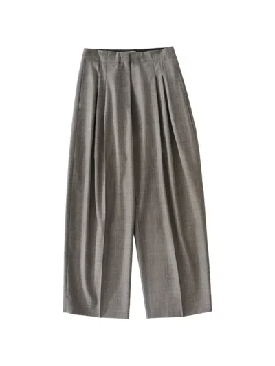 Studio Nicholson Lira Trousers In Burgundy