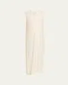 Studio Nicholson Lise Sleeveless Asymmetric Midi Dress