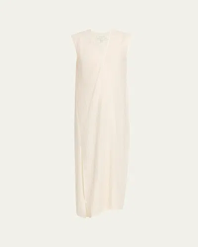 Studio Nicholson Lise Sleeveless Asymmetric Midi Dress