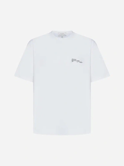 STUDIO NICHOLSON MODULE LOGO COTTON T-SHIRT