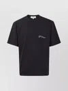 Studio Nicholson Logo Boxy Fit T Shirt In Black