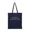 Studio Nicholson Logo Handbag In Blue