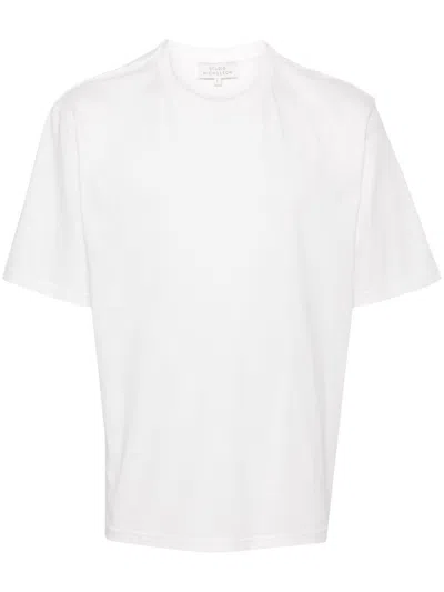 Studio Nicholson Logo-print T-shirt In White
