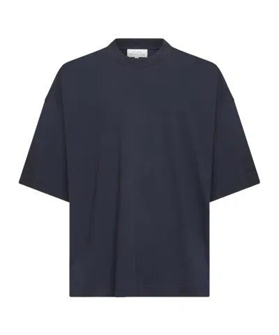 Studio Nicholson Logo T-shirt In Blue