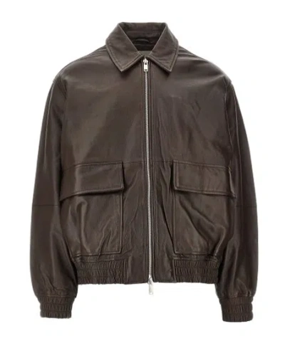Studio Nicholson Long Sleeve Casual Jacket In Black