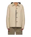 Studio Nicholson Long Sleeve Casual Jacket In Neutral