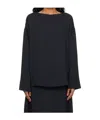 Studio Nicholson Long Sleeve Shirt In Black