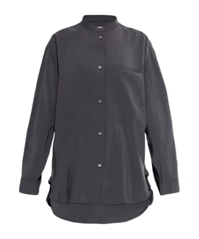 Studio Nicholson Buttoned Pocket Shirt In Gray