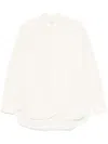 Studio Nicholson Long-sleeve Shirt In White
