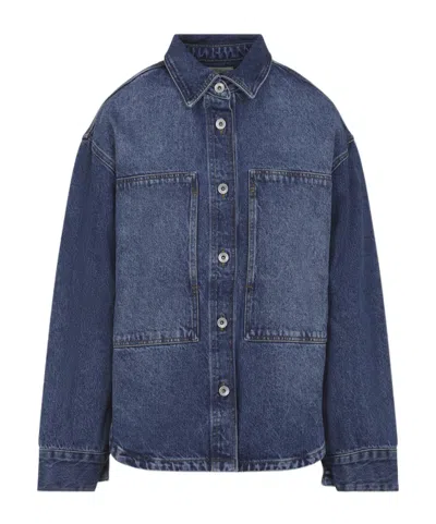 STUDIO NICHOLSON STUDIO NICHOLSON PASO BUTTON-UP DENIM SHIRT
