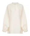 Studio Nicholson Long-sleeved Shirt In Milk