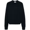 Studio Nicholson Long-sleeved Sweater In Black
