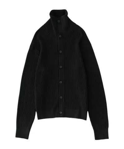 Studio Nicholson Long-sleeve Knit Top In Blue