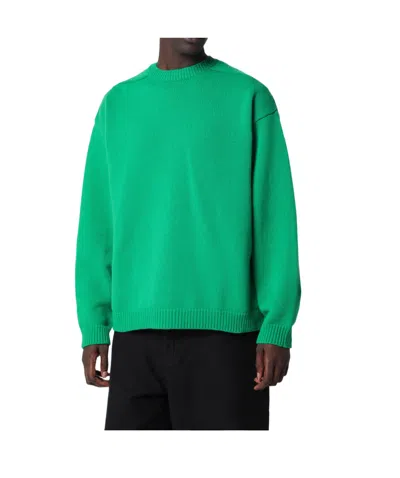 Studio Nicholson Long-sleeve Knit Top In Green