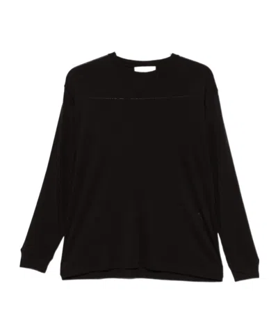 Studio Nicholson Long-sleeve T-shirt In Black