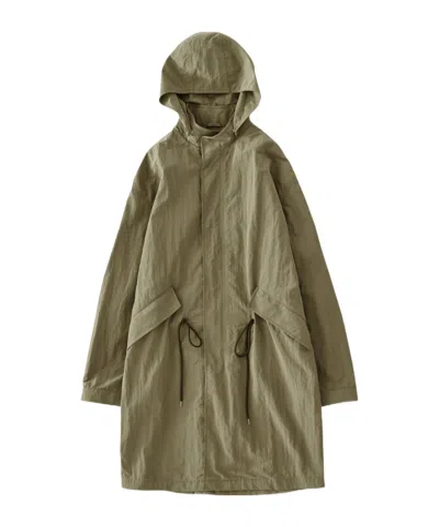 Studio Nicholson Long-sleeved Casual Jacket In Green