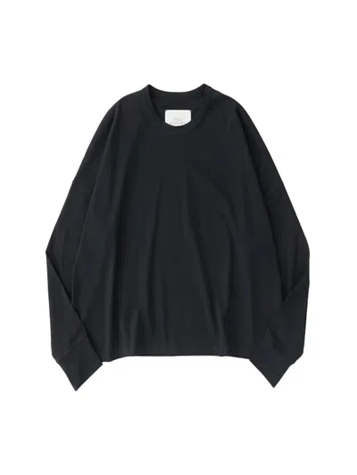 Studio Nicholson Loop Long Sleeve T-shirt Black