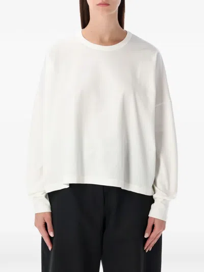 Studio Nicholson Loop Long-sleeved T-shirt In White
