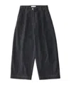 Studio Nicholson Chalco Denim Pant Raw Indigo In Black