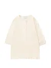 Studio Nicholson Lorem Three-quarter-sleeves Blouse In Neutral